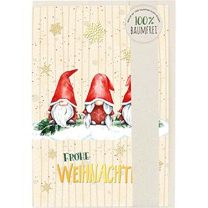 Produktbild für Weihnachtskarte Böttcher-AG Weihnachtswichtel