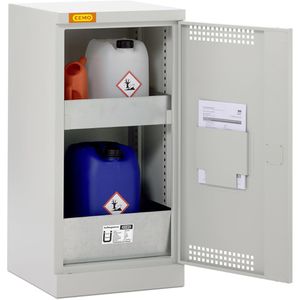 Umweltschrank CEMO 5/10, 10999, lichtgrau
