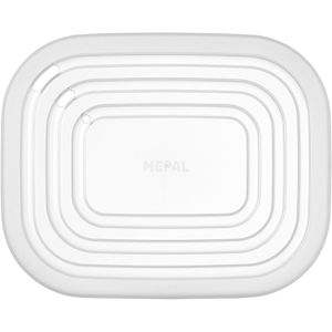 Mikrowellenhaube Mepal Cirqula rechteckig, 25,8 x 21,2 x 1,3cm