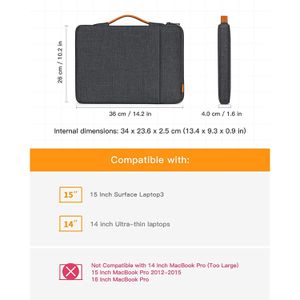 Produktbild für Laptophülle Inateck LB02006-14, bis 14 Zoll
