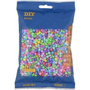 Produktbild für Bügelperlen Hama-Perlen 201-50 Pastell-Mix