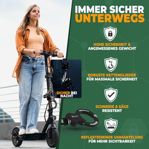 Produktbild für Fahrradschloss Mivelo CLAVIS-SWR-KS90-09