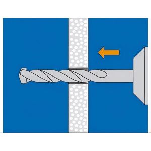 Produktbild für Schrauben-Dübel-Set Upat 577093, UB ISP S Box