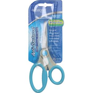 Produktbild für Büroschere Westcott Microban Softgrip, mit Softgrip