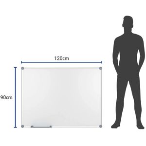 Produktbild für Whiteboard Maul 2000 MAULpro 63028, 90 x 120 cm