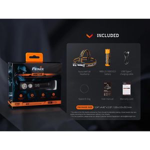 Produktbild für Stirnlampe Fenix HM71R LED, wiederaufladbar