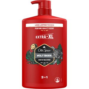 Produktbild für Duschgel Old-Spice Wolfthorn 3in1