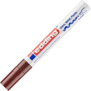 Produktbild für Lackmarker Edding 750, braun