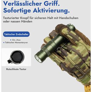 Produktbild für Taschenlampe Wuben L3 grün, LED, aufladbar