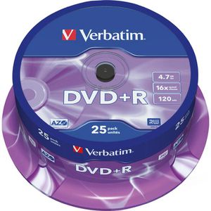 DVD Verbatim 43500, 4,7GB, 16-fach
