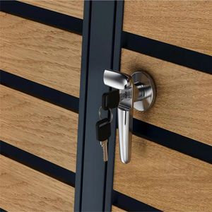 Produktbild für Mülltonnenbox Metzler MMB-3-4X, Metall