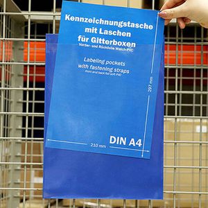 Produktbild für Kennzeichnungstasche Sprintis A4 hoch