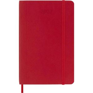 Produktbild für Taschenkalender Moleskine 927962, rot, Pocket, Jahr 2027