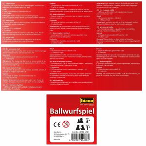 Produktbild für Wurfspiel Idena 40416, Ballwurfspiel