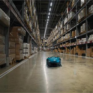 Produktbild für Saugroboter Makita DRC200Z, 2x 18V