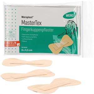 Pflaster Wero MasterTex Fingerkuppe, 10 Strips