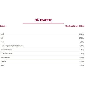 Produktbild für Saft Alnatura Rote Traube naturtrüb, ohne Zuckerzusatz, BIO