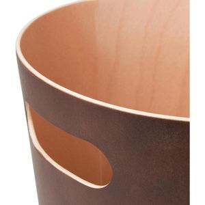 Produktbild für Papierkorb Umbra Woodrow Can, 082780-213, braun