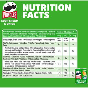 Produktbild für Chips Pringles Sour Cream &amp; Onion