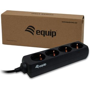 Produktbild für Steckdosenleiste Equip mit 1,1m Kabel