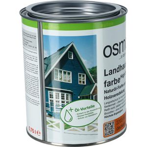 Produktbild für Holzfarbe Osmo Landhausfarbe, 0,75l
