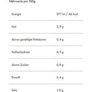 Produktbild für Fertiggericht Nabio Erbsensuppe VON HIER, Bio