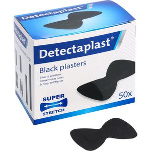 Pflaster Detectaplast Black Fingerkuppe, 50 Strips