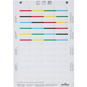 Produktbild für Register Durable 6835-19, A4 Überbreite, blanko