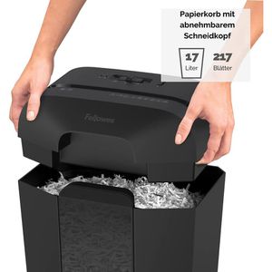 Produktbild für Aktenvernichter Fellowes Powershred LX50, schwarz