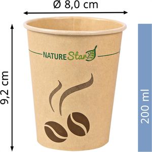 Produktbild für Trinkbecher Franz-Mensch NATUREStar Mocca