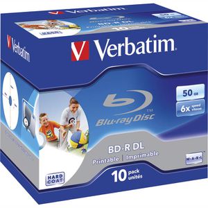 Blu-ray-Rohlinge Verbatim 43736, bedruckbar, BD-R