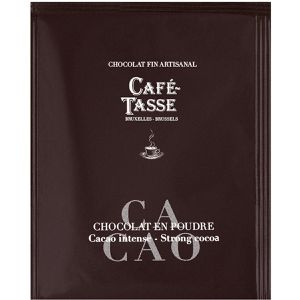 Produktbild für Kakao Cafe-Tasse belgische Trinkschokolade Intense, Pulver