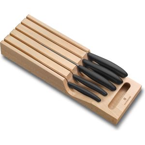Produktbild für Messerset Victorinox Swiss Classic mit Schubladen-Messerhalter