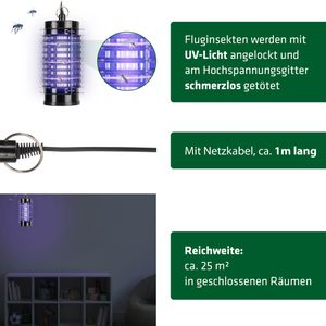 Produktbild für Insektenvernichter Gardigo UV-Insektenfänger 62331INT