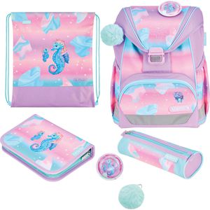 Schulranzen Herlitz UltraLight Plus Ocean Lights, 4-teilig