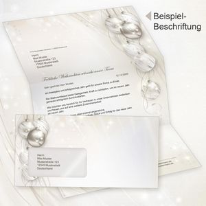 Produktbild für Weihnachtsbriefpapier tatmotive Elegance