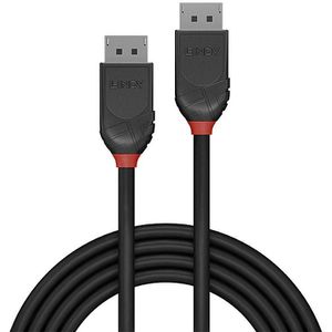 Produktbild für Displayport-Kabel Lindy Black Line, 4K UHD, DP 1.2