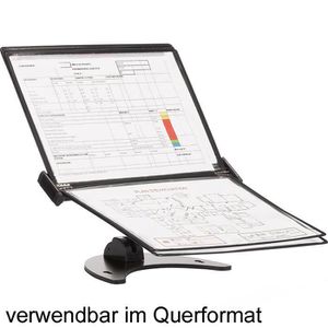 Produktbild für Sichttafelsystem Tarifold 475157, 3D, A4