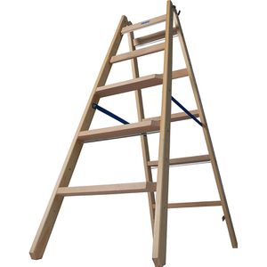 Produktbild für Stehleiter Krause Stabilo, 818324, beidseitig begehbar