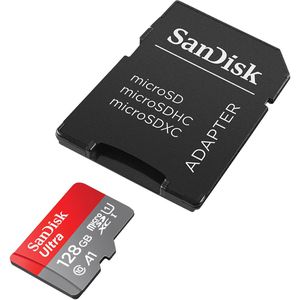 Produktbild für Micro-SD-Karte SanDisk Ultra, 128GB