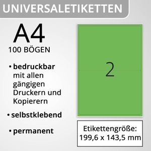 Produktbild für Universaletiketten Herma 4569, Special, grün