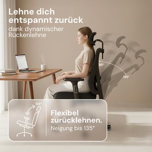 Produktbild für Bürostuhl LUTIVO AlphaSeat