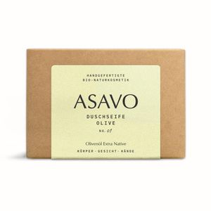 Produktbild für Seife ASAVO Premium handgemachte Bio Naturseife, Olivenöl