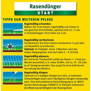 Produktbild für Dünger Wolf-Garten LH 240 Rasendünger Start