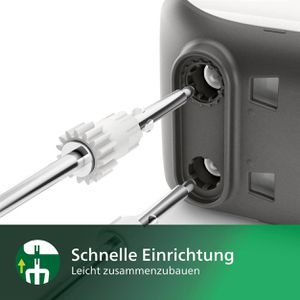 Produktbild für Handmixer Philips Series 5000, HR3741/00, 5 Geschwindigkeiten
