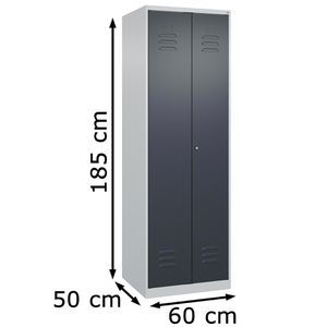 Produktbild für Mehrzweckschrank CP-Möbel Classic Plus abschließbar, anthrazit