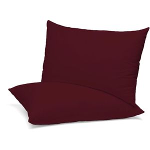 Produktbild für Kissenbezug MSS 500505-40.80, burgund rot