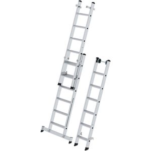 Produktbild für Mehrzweckleiter MUNK 33318, mit Wandlaufrollen