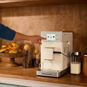 Produktbild für Kaffeevollautomat KitchenAid KF4, 5KES8454EPL, porzellan weiß
