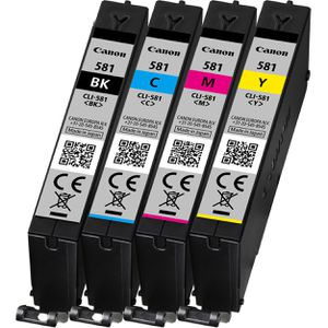 Produktbild für Tinte Canon CLI-581 BK, C, M, Y